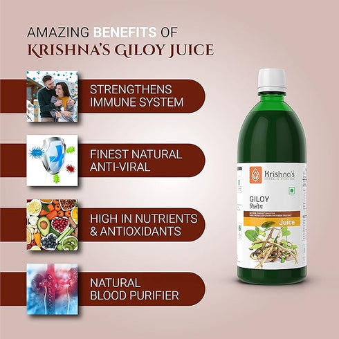 Krishna'S Herbal & Ayurveda Giloy Juice